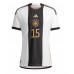Camisa de time de futebol Alemanha Niklas Sule #15 Replicas 1º Equipamento Mundo 2022 Manga Curta